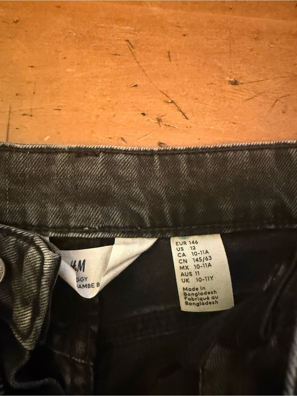 H&M black jeans